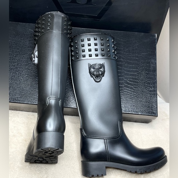 PHILIPP PLEIN Rain boots - Picture 3 of 9